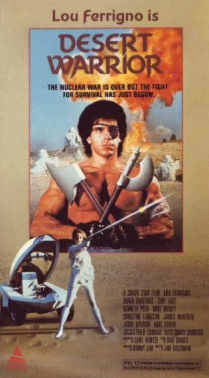 VHS Videos - Desert Warrior