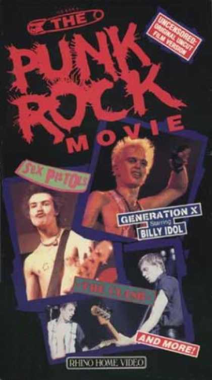 VHS Videos - Punk Rock Movie