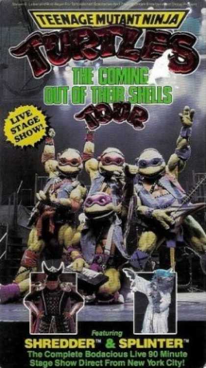 VHS Videos - Teenage Mutant Ninja Turtles Tour