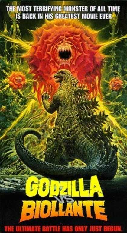 VHS Videos - Godzilla Vs. Biollante