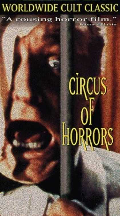 VHS Videos - Circus Of Horrors