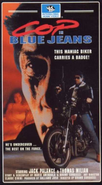 VHS Videos - Cop in Blue Jeans