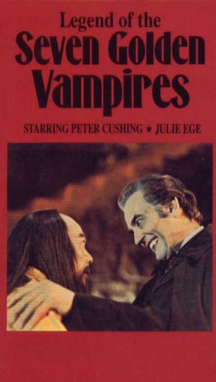 VHS Videos - Legend Of the Seven Golden Vampires