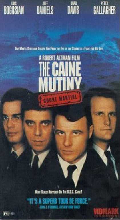 VHS Videos - Caine Mutinity Court Martial