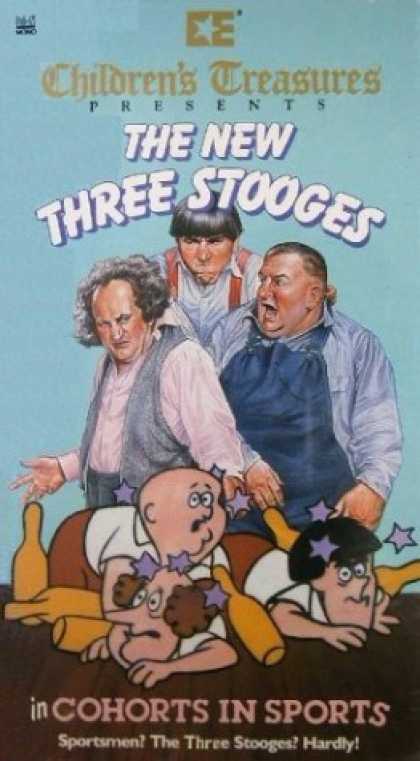 VHS Videos - New Three Stooges