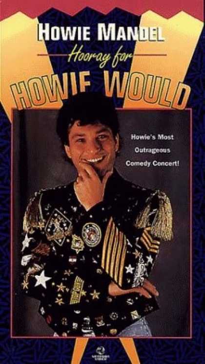 VHS Videos - Howie Mandel Hooray For Howie Would