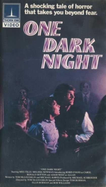 VHS Videos - One Dark Night Thorn