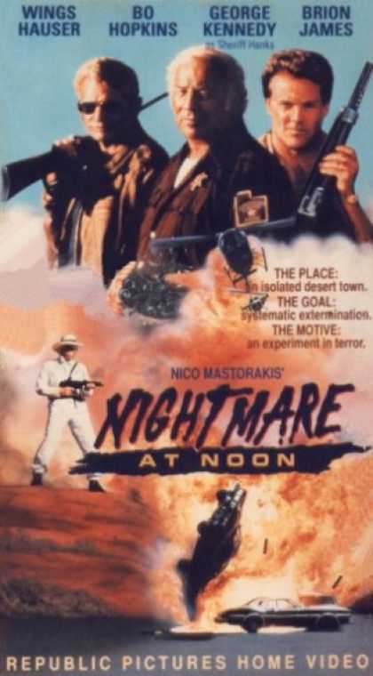 VHS Videos - Nightmare At Noon