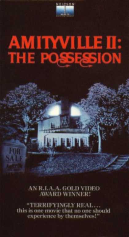 VHS Videos - Amityville 2 the Possession