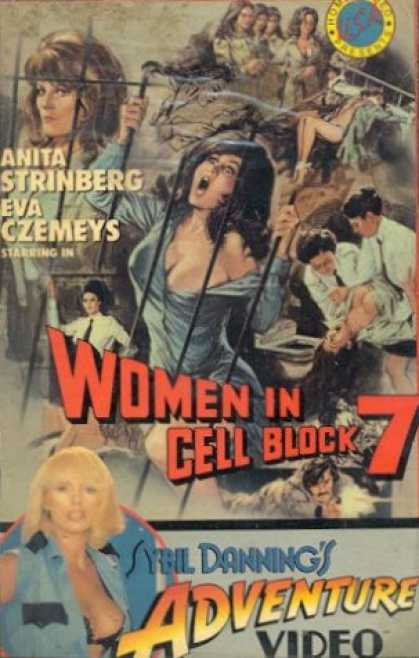 VHS Videos - Women in Cell Block 7