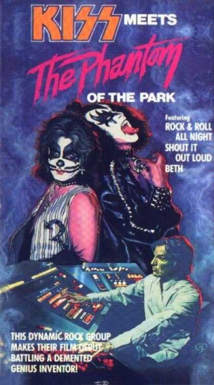 VHS Videos - Kiss Meets the Phantom Of the Park