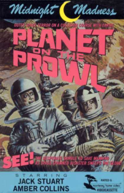 VHS Videos - Planet On the Prowl