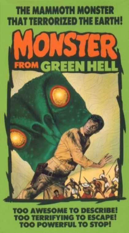 VHS Videos - Monster From Green Hell