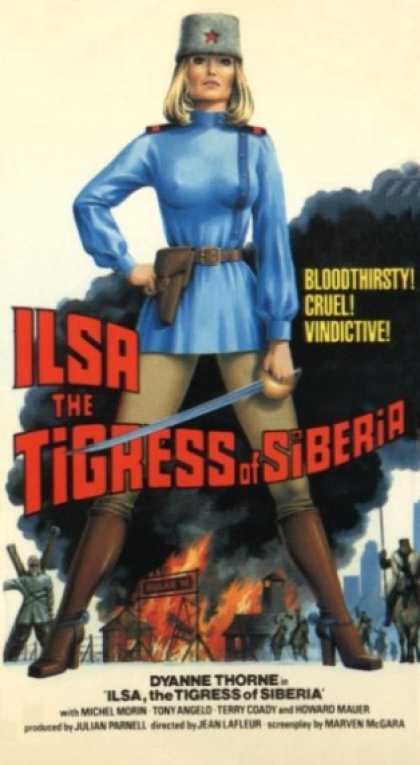 VHS Videos - Ilsa Tigress Of Siberia