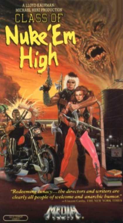 VHS Videos - Class Of Nuke'em High