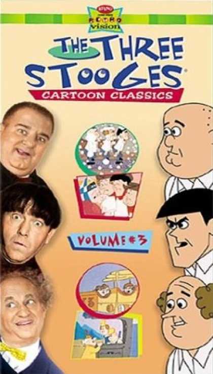 VHS Videos - Three Stooges Cartoon Classics