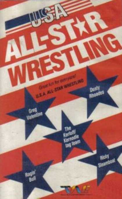 VHS Videos - Usa All Star Wrestling
