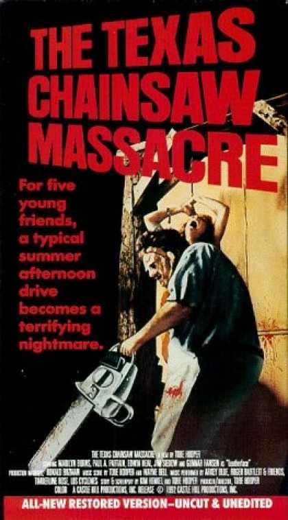 VHS Videos - Texas Chainsaw Massacre 1974