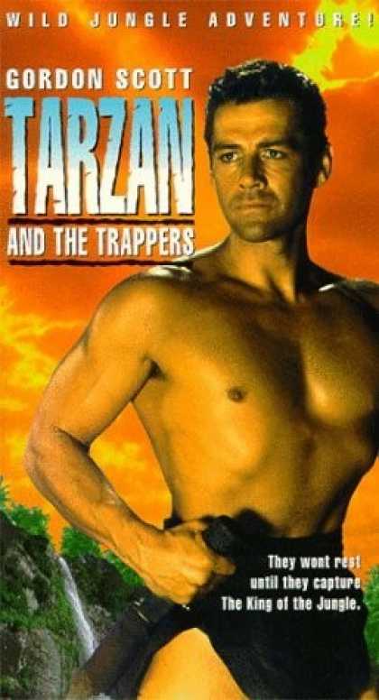 VHS Videos - Tarzan and the Trappers United American