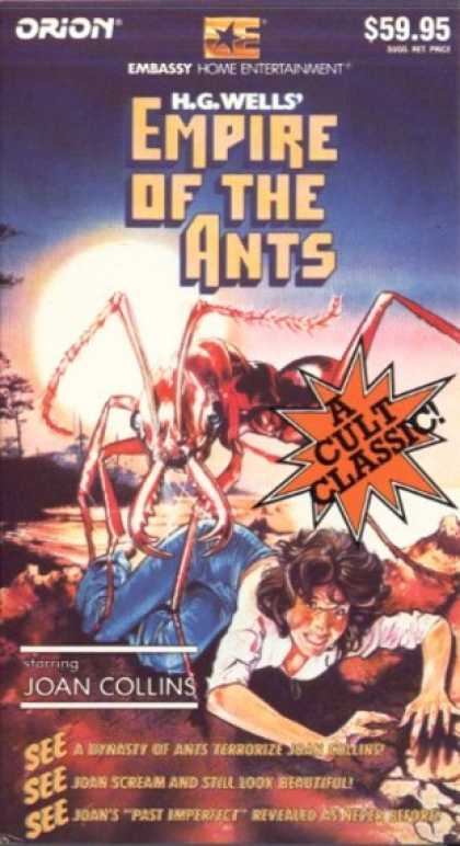 VHS Videos - Empire Of the Ants