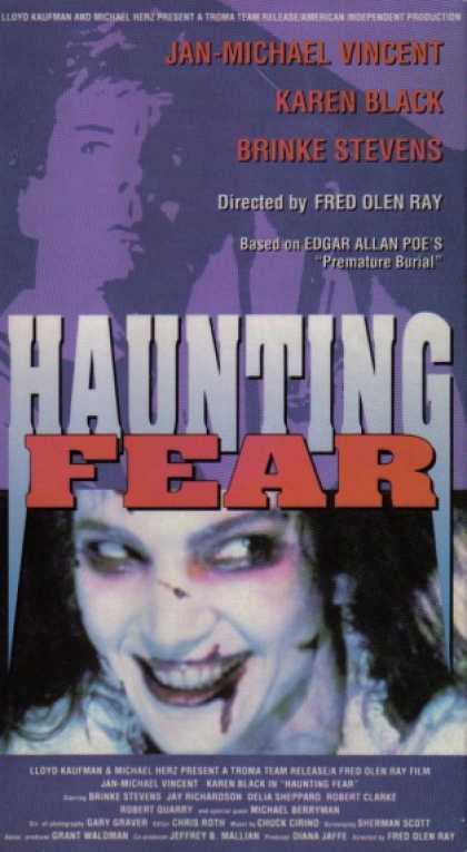 VHS Videos - Haunting Fear