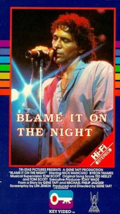 VHS Videos - Blame It On the Night