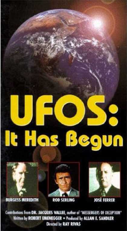 VHS Videos - Ufos It Has Begun United