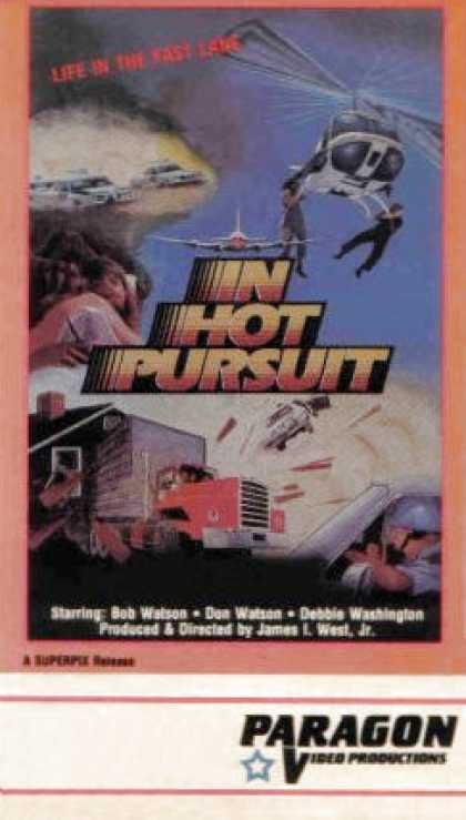 VHS Videos - In Hot Pursuit