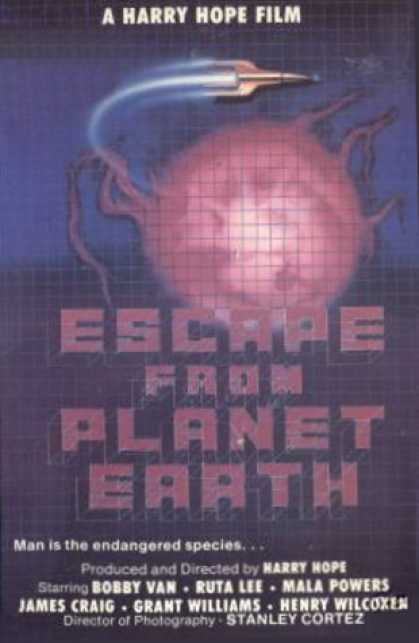VHS Videos - Escape From Planet Earth