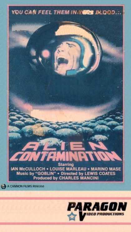 VHS Videos - Alien Contamination