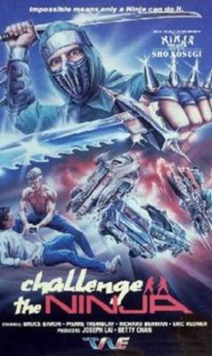 VHS Videos - Challenge the Ninja