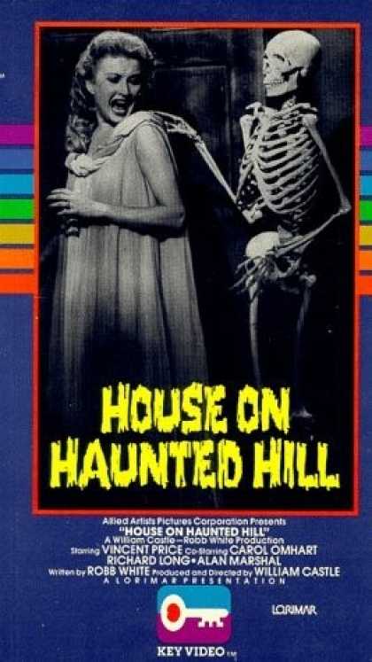 VHS Videos - House On Haunted Hill 1958