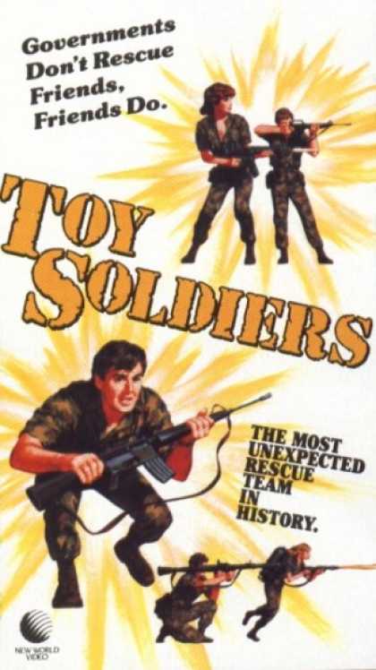 VHS Videos - Toy Soldiers 1984