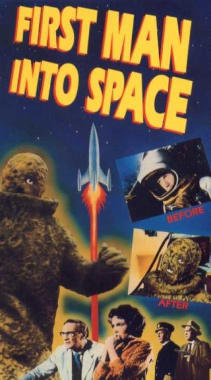 VHS Videos - First Man Into Space
