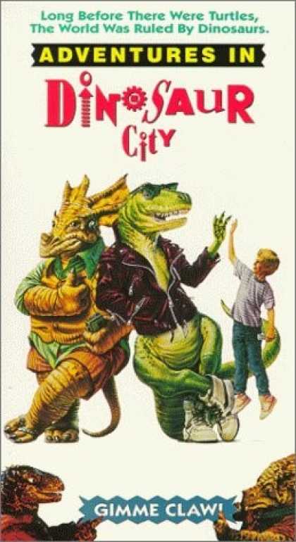 VHS Videos - Adventures in Dinosaur City