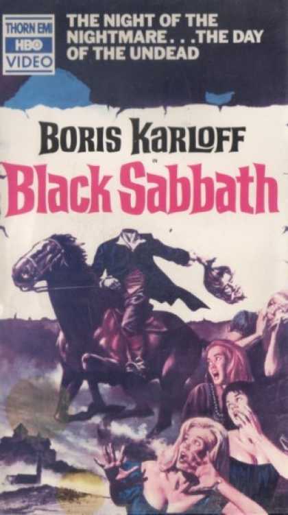 VHS Videos - Black Sabbath Thorn
