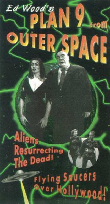 VHS Videos - Plan 9 From Outer Space