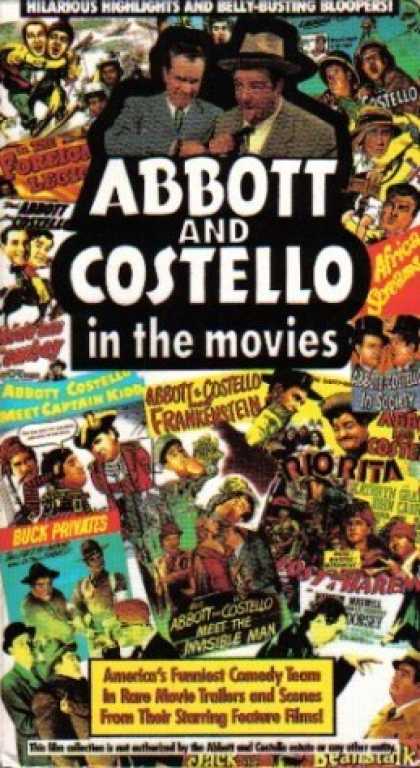 VHS Videos - Abbott and Costello in the Movies Goodtimes