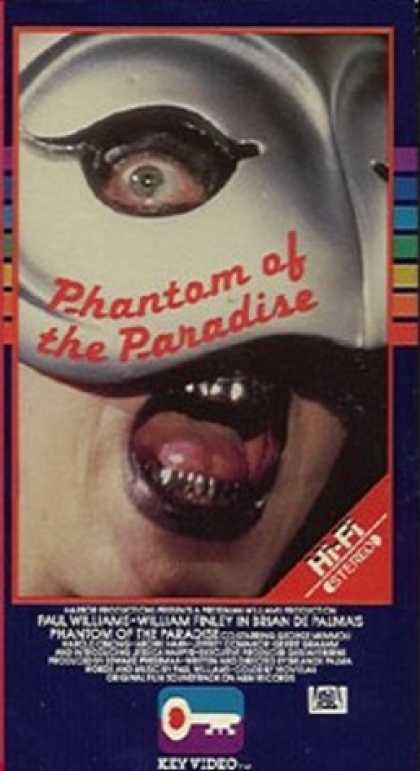 VHS Videos - Phantom Of the Paradise