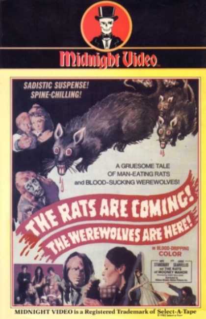 VHS Videos - Rats Are Coming Werewolves Are Here