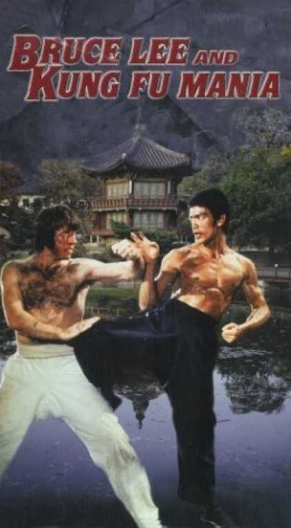 VHS Videos - Bruce Lee and Kung Fu Mania