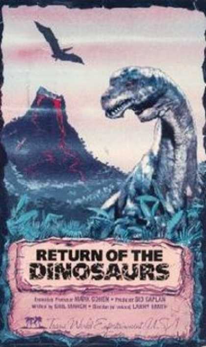 VHS Videos - Return Of the Dinosaurs