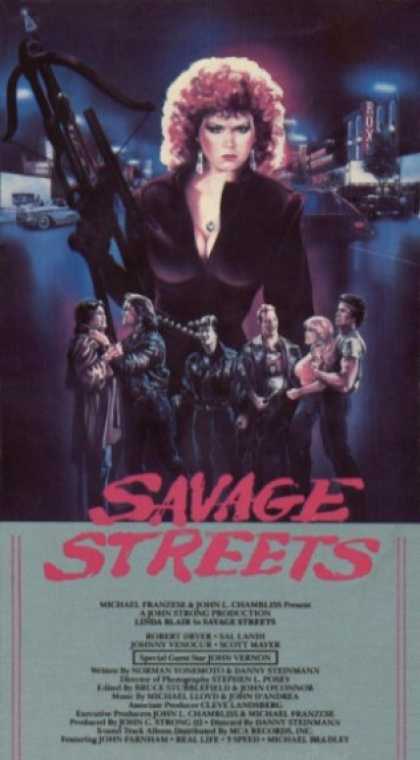 VHS Videos - Savage Streets