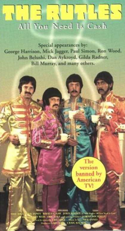 VHS Videos - Rutles All You Need Is Cash