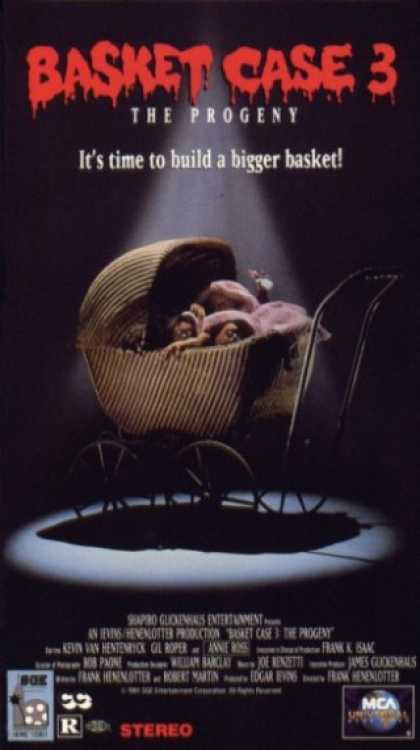 VHS Videos - Basket Case 3 the Progeny