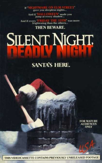 VHS Videos - Silent Night Deadly Night