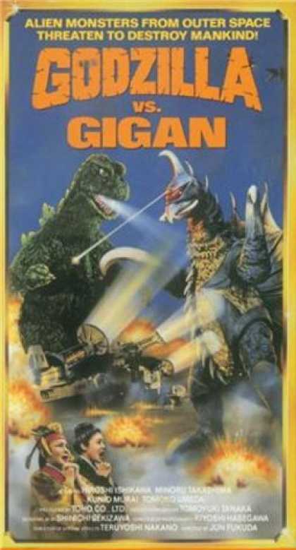 VHS Videos - Godzilla Vs Gigan