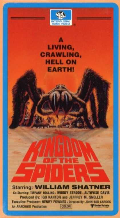 VHS Videos - Kingdom Of the Spiders