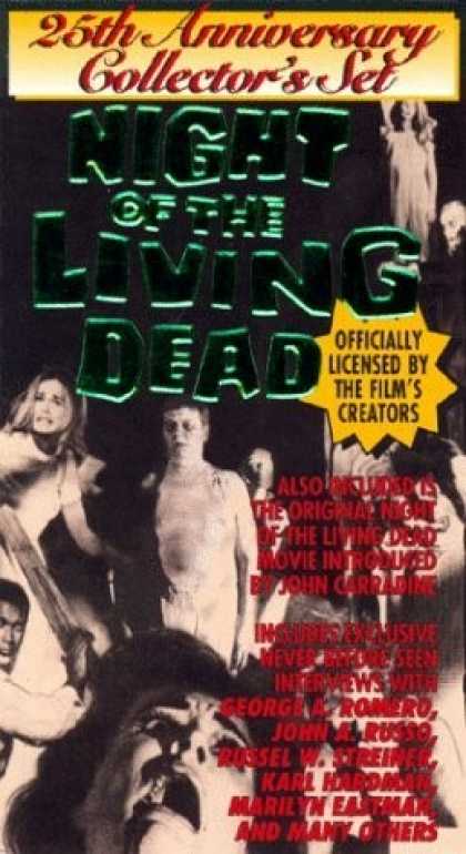 VHS Videos - Night Of the Living Dead 25th Anniversary