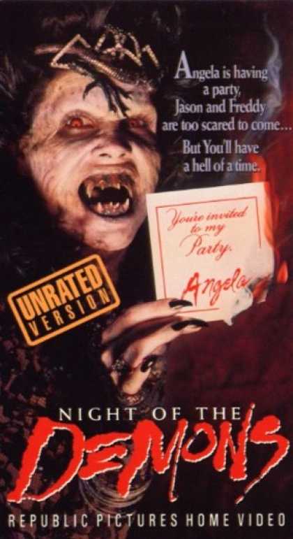 VHS Videos - Night Of the Demons